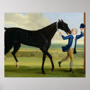Poster Le duc du "gentil noir" de Rutland, c.1720 (huile