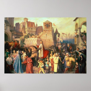 Poster Le duc Léopold le Glorieux entre à Vienne