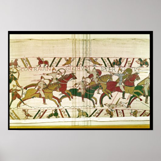 Poster Le duc William exhorte ses troupes (Devant)