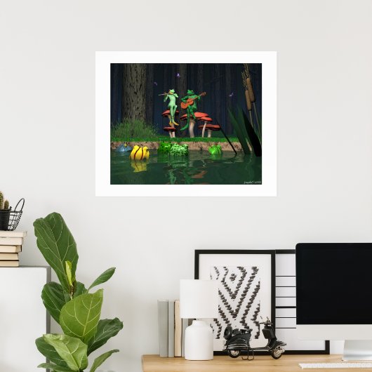 Poster Le Duet (Bureau à domicile)