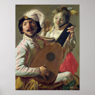Poster Le duo, 1628