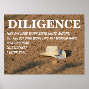 Poster Le dur labeur ne vous tuera pas (je promets) 3