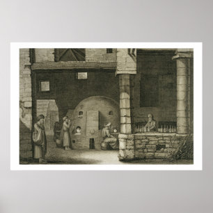 Poster Le fabricant de bouteilles en verre, de Volume II