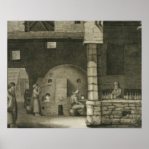 Poster Le fabricant de bouteilles en verre, de Volume II