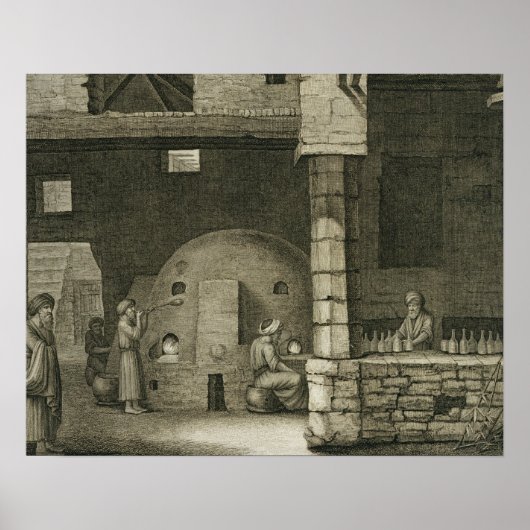 Poster Le fabricant de bouteilles en verre, de Volume II (Devant)