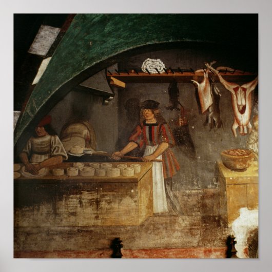 Poster Le fabricant de tartes (Devant)