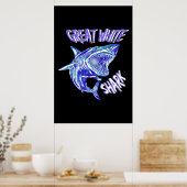 Poster Le fabuleux grand requin blanc (Cuisine)