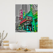 Poster Le Fabulous Fox Theatre Atlanta Georgia (Cuisine)