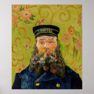 Poster Le facteur Joseph Roulin par Vincent Van Gogh