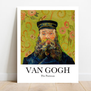Poster Le facteur par Vincent van Gogh