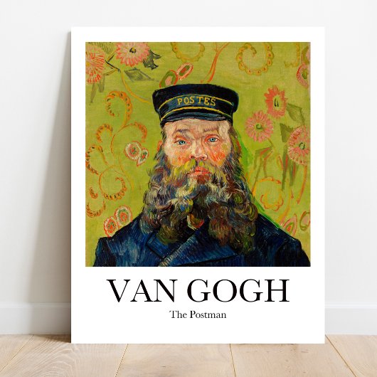 Poster Le facteur par Vincent van Gogh