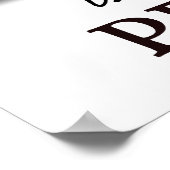 Poster Le fait est mieux que parfait (Coin)