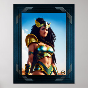Poster Le Falcon Reine de Rhénanie par Xzendor7