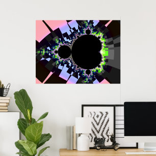 Poster Le Fameux Ensemble Complet Mandelbrot