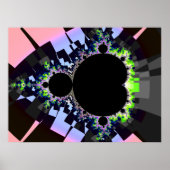 Poster Le Fameux Ensemble Complet Mandelbrot (Devant)