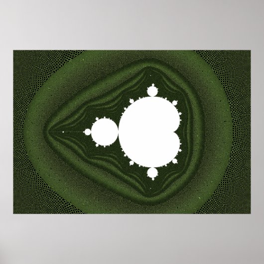 Poster Le Fameux Ensemble Complet Mandelbrot (Devant)