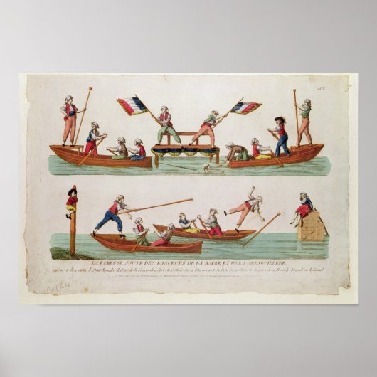 Poster Le fameux Joust entre les Lancers (Devant)