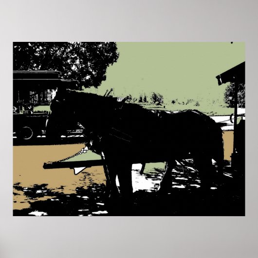 Poster Le fameux Trolley Horse de Stanley Park (Devant)