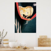 Poster Le fantôme de Kohada Koheiji, Hokusai (Cuisine)