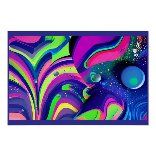 Poster Le fantôme de la dimension Art (Devant)