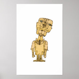 Poster Le Fantôme d'un Génie de Paul Klee