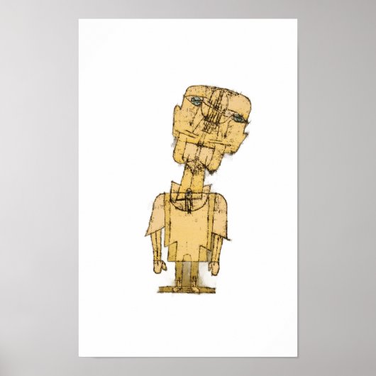 Poster Le Fantôme d'un Génie de Paul Klee (Devant)