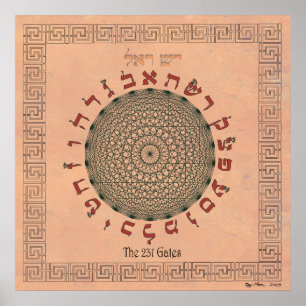 Poster Le faon de 231 portes