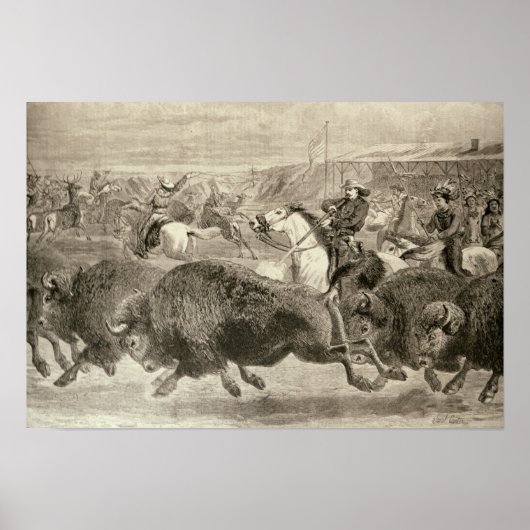 Poster Le "Far West" à la Grande Américaine (Devant)