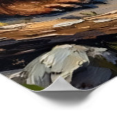 Poster Le Fardeau du Croyant : La Position de Bigfoot (Coin)