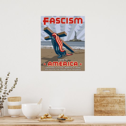 Poster Le fascisme s'est envolé (Cuisine)