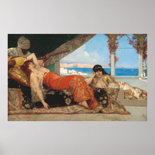 Poster Le Favori de l'émir - Jean Constant Art (Devant)