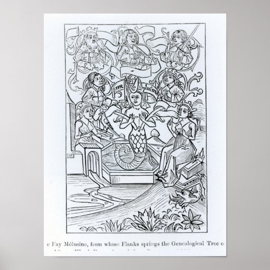 Poster Le Fay Melusine (Devant)