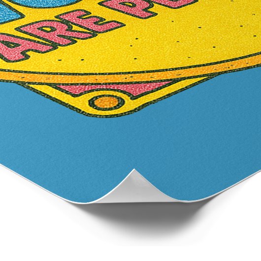 Poster Le féminisme est le point de vue radical que les f (Coin)