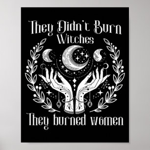 Poster Le féminisme sorcière n'a pas brûlé les sorcières,
