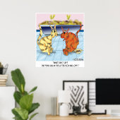 Poster Le Feng Shui Dans La Boîte À Litter Est Désactivé (Bureau à domicile)