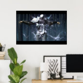 POSTER LE FEU À LA FIN (Bureau à domicile)