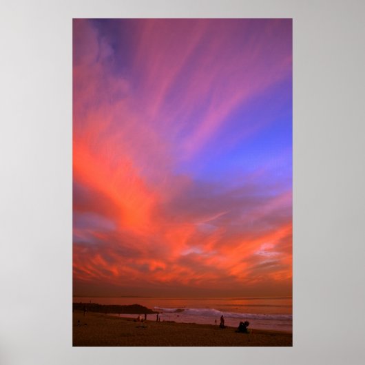 Poster Le Feu Dans Le Ciel (Devant)