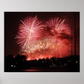 Poster Le feu d'artifice du Nouvel An de Sydney (Devant)