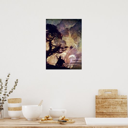 Poster Le feu de Brunhilde (Cuisine)