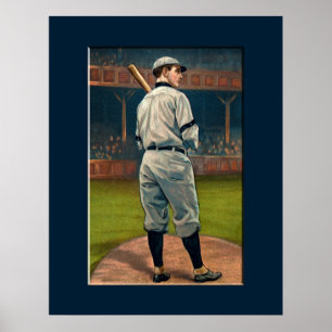 Poster Le feu de forêt Schulte, Chicago Cubs, 1911
