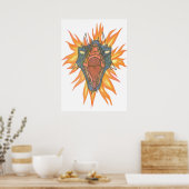 Poster Le feu du dragon (Cuisine)