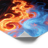 Poster Le feu du voile (Coin)