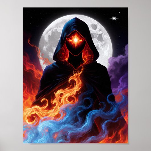 Poster Le feu du voile (Devant)