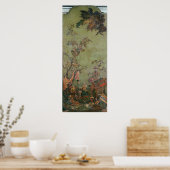 Poster Le feu, d'une série de panneaux représentant (Cuisine)