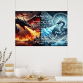 Poster Le feu et la glace : le récit d'un dragon (Cuisine)