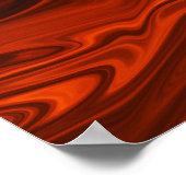 Poster Le feu liquide par Shirley Taylor (Coin)