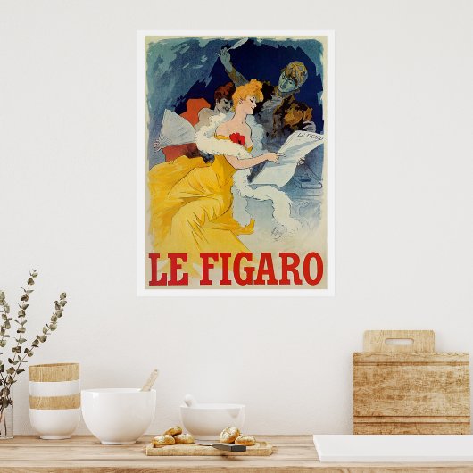 Poster Le Figaro (Cuisine)