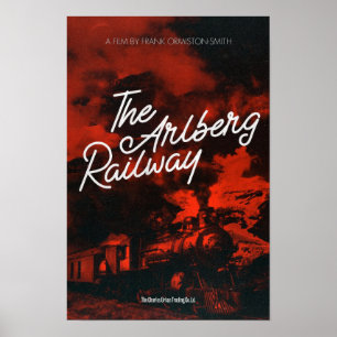 Poster Le film classique de 1906 sur la ligne de chemin d