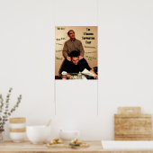 Poster "Le film de soutien de la marche" - Citations (Cuisine)