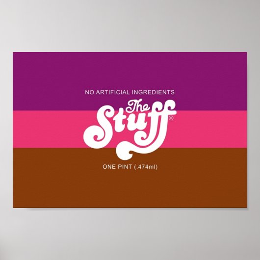 Poster Le film d'horreur Stuff (Devant)